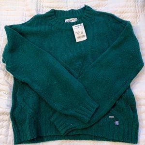 Green Hollister sweater
